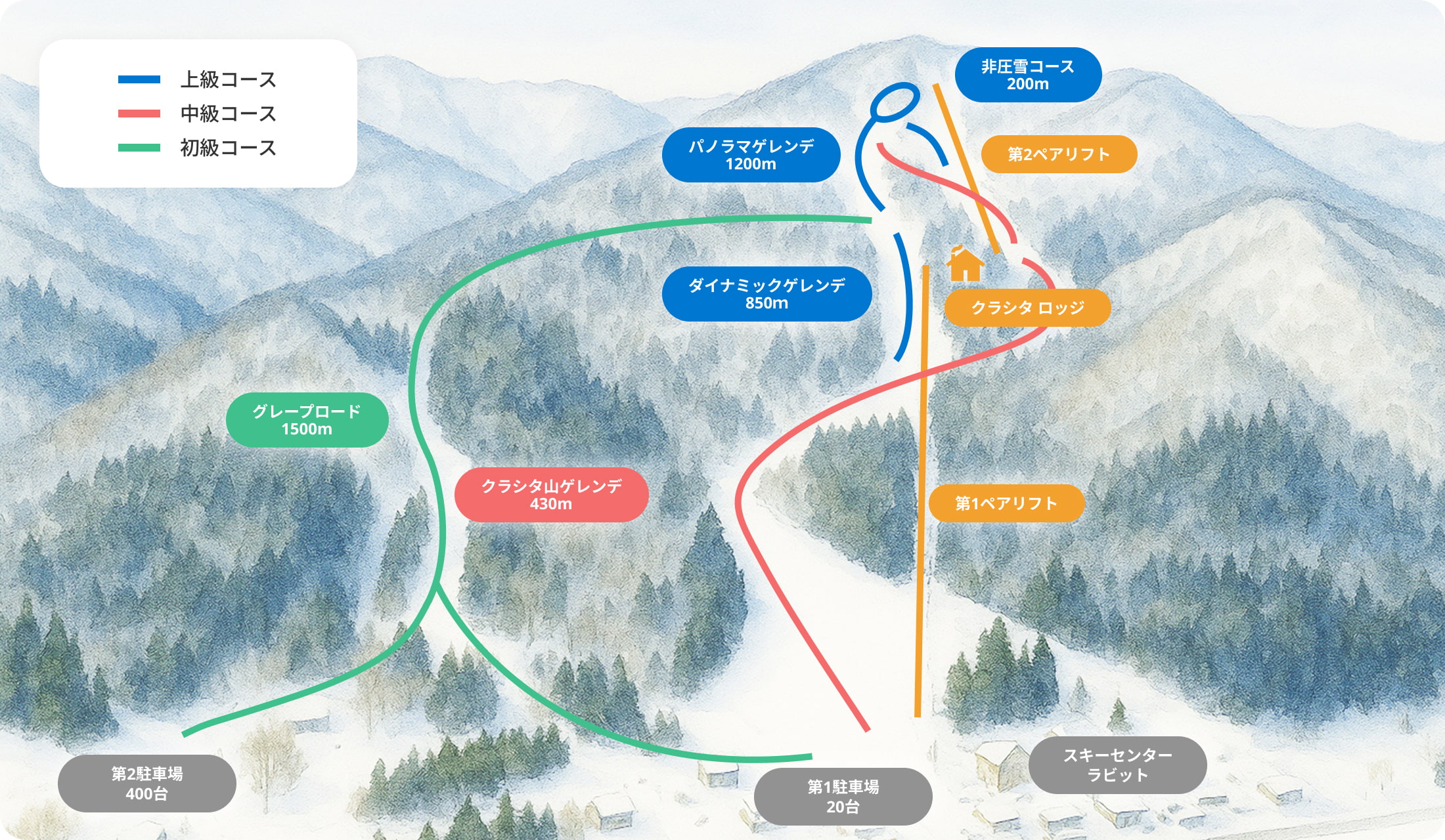 ゲレンデマップ